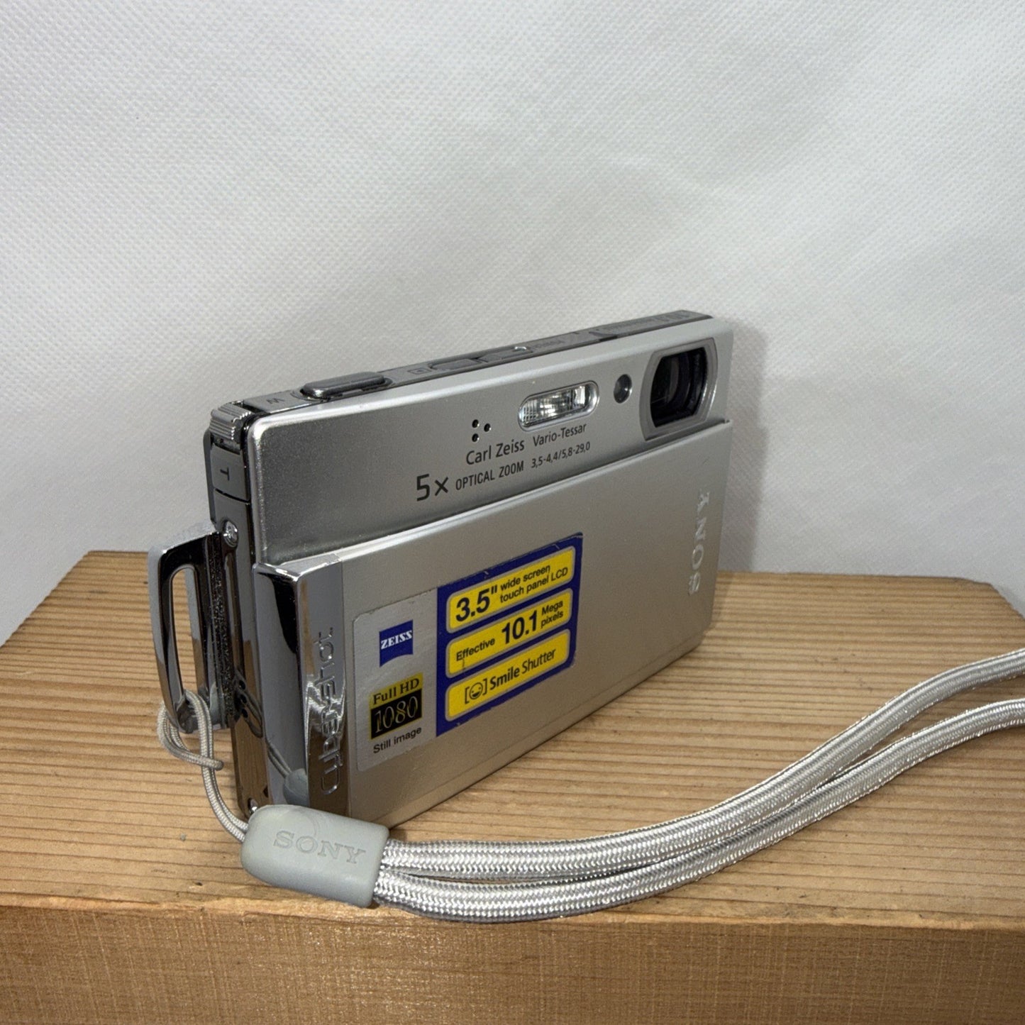 Sony Cyber-shot DSC-T300 10.1MP Digital Camera Tested + Charger Battery Memory