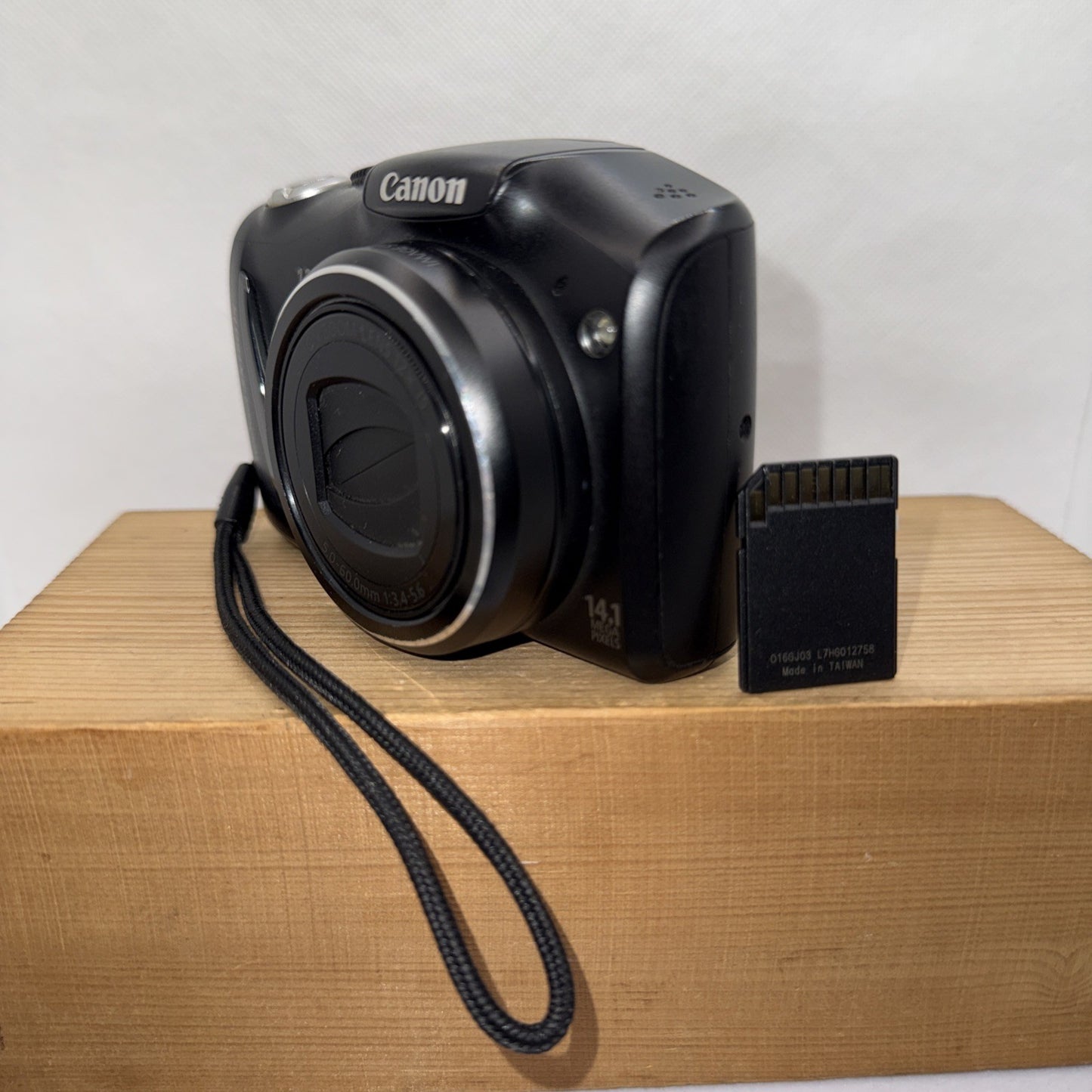 Canon PowerShot SX150 IS 14.1MP Digital Camera Tested Plus 16GB SD Memory Card