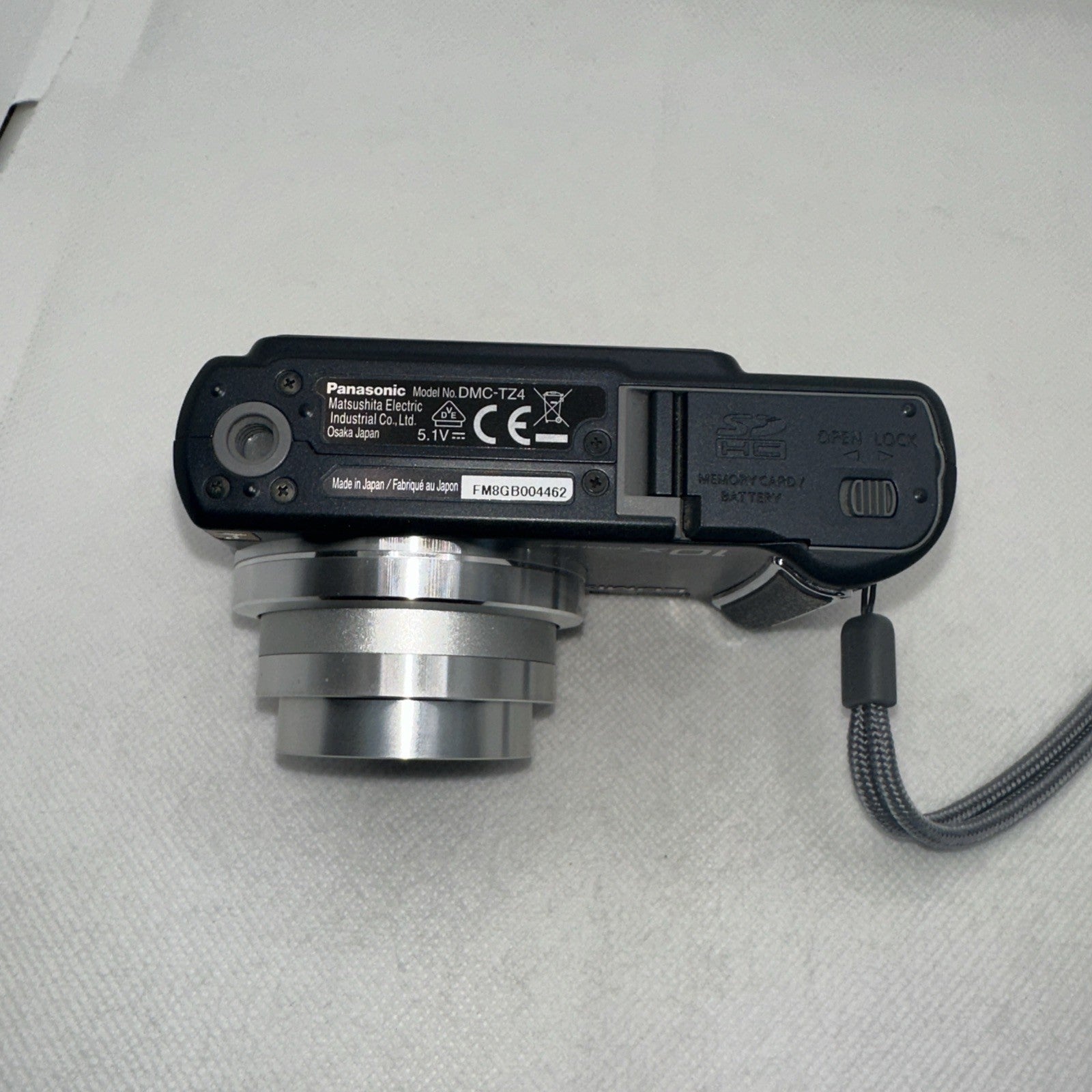 Panasonic Digital Camera Lumix DMC-TZ4 8.1MP  Tested + Charger Battery 16GB VGC8