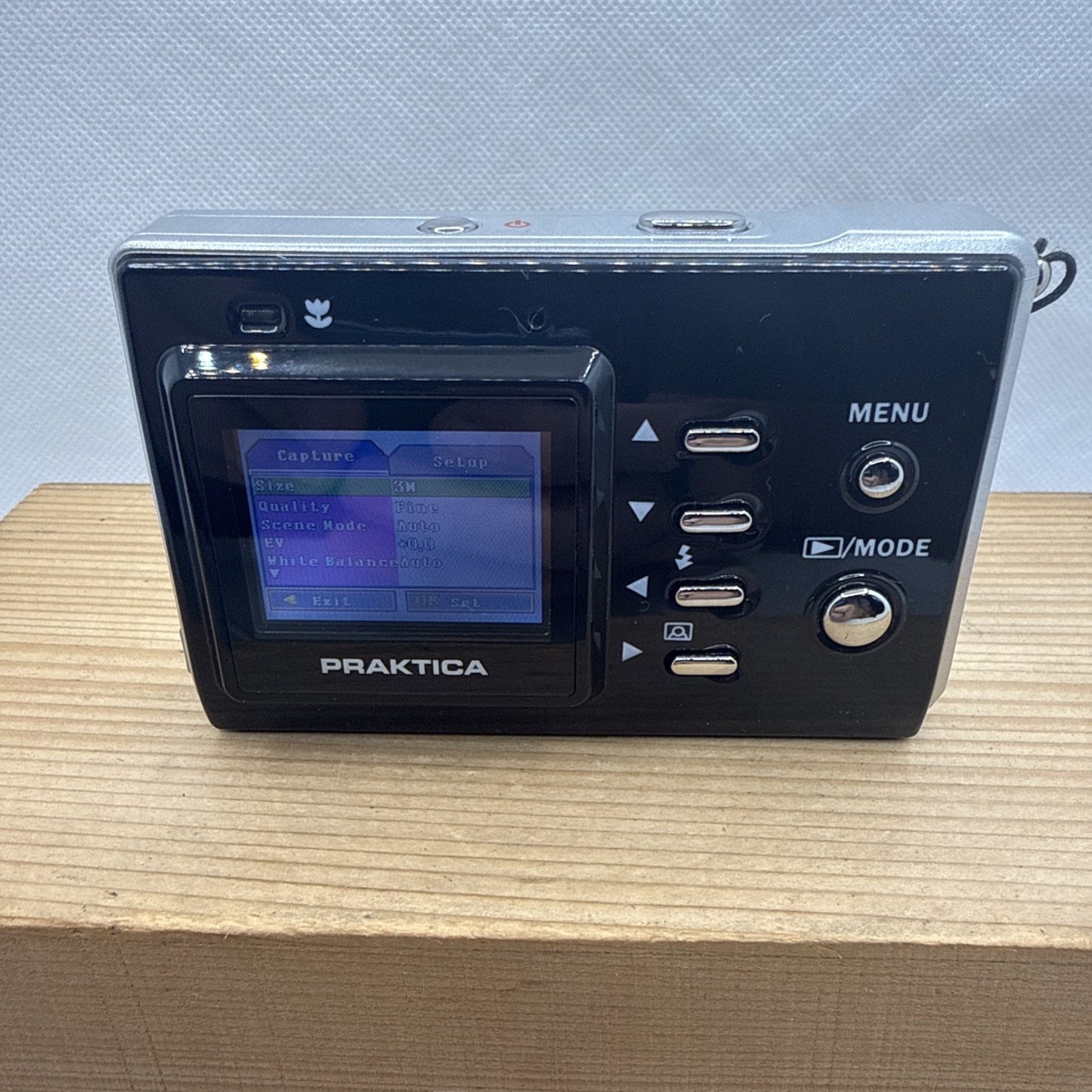 Praktica DC Slim 315 3.1MP Digital Camera Vintage Retro Tested + SD Card