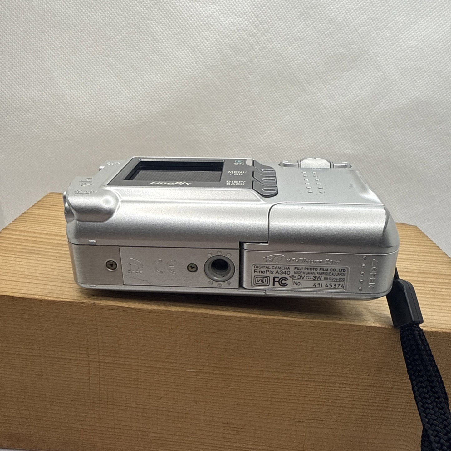 Fujifilm FinePix A340 4.0MP Digital Camera Tested Plus 128MB XD Card Retro Y2K