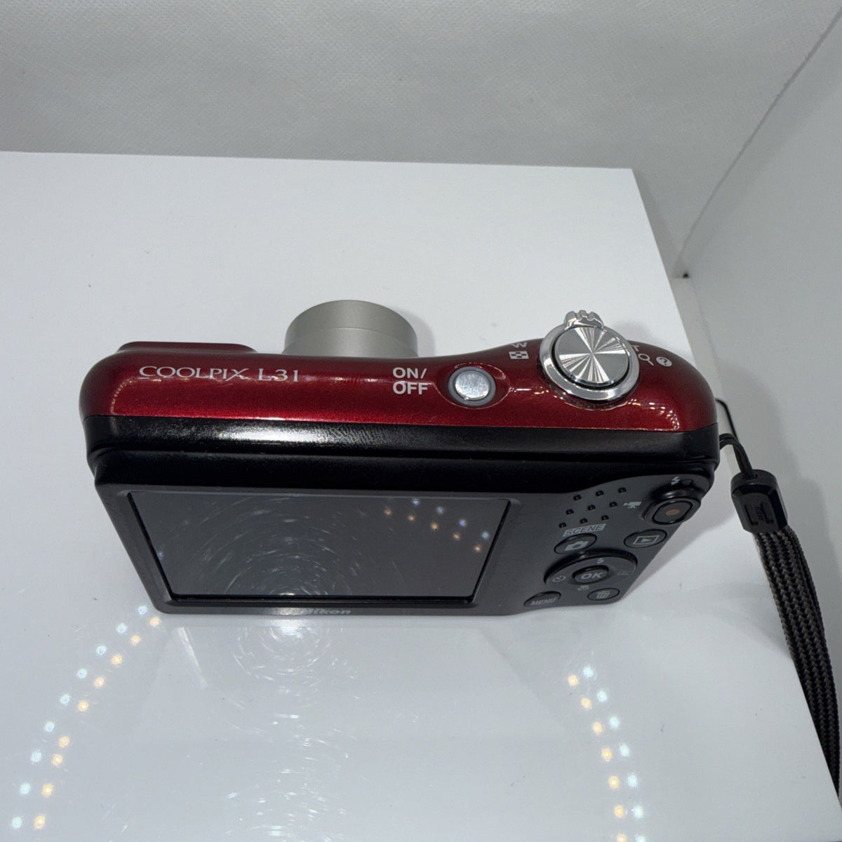 Nikon Coolpix L31 16.1MP Digital Camera Tested *Lens Flaps Missing - Full Kit