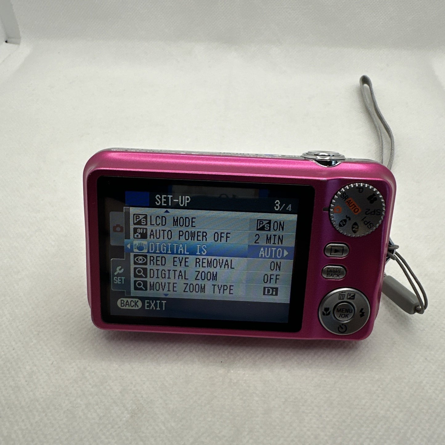 Fujifilm Digital Camera FinePix JV110 12.0MP Pink Tested + Charger Battery 16GB4