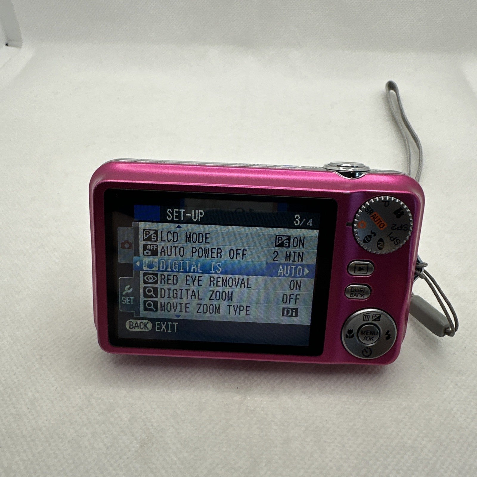 Fujifilm Digital Camera FinePix JV110 12.0MP Pink Tested + Charger Battery 16GB4