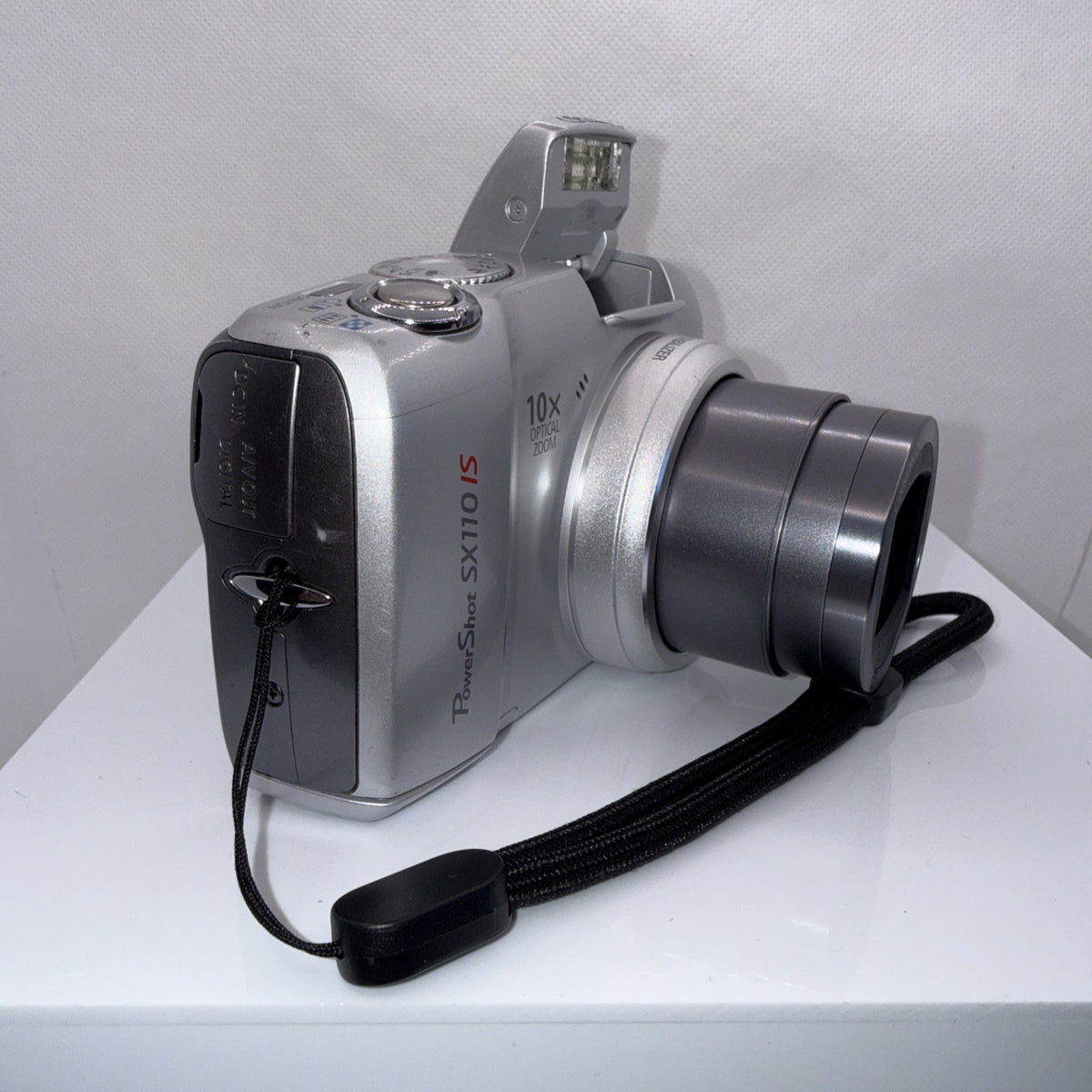 Canon PowerShot SX110 IS 9.0MP Digital Camera Tested + Charger Battery 4GB SD