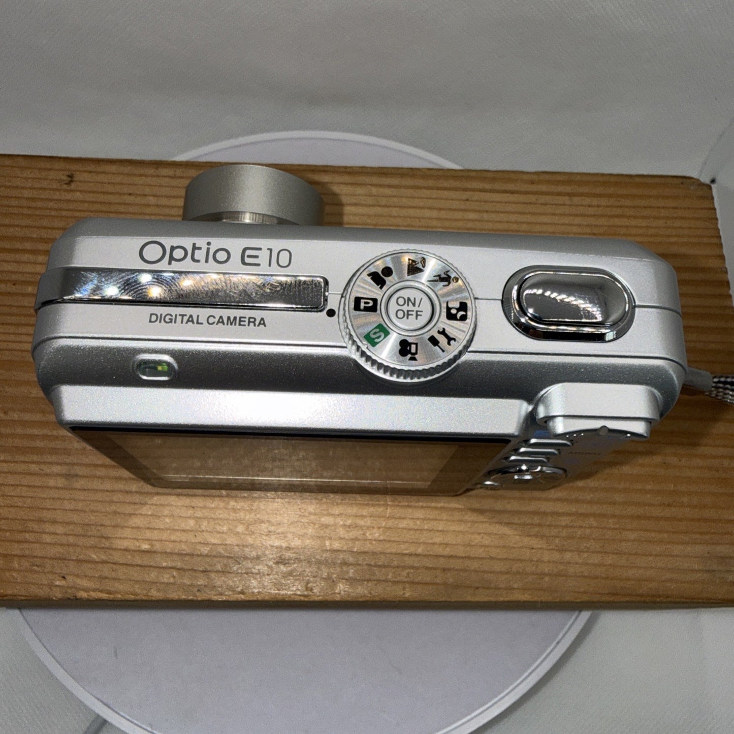 Pentax Optio E10 6.0MP Digital Camera Tested Working Boxed Plus 2GB SD Card Mint