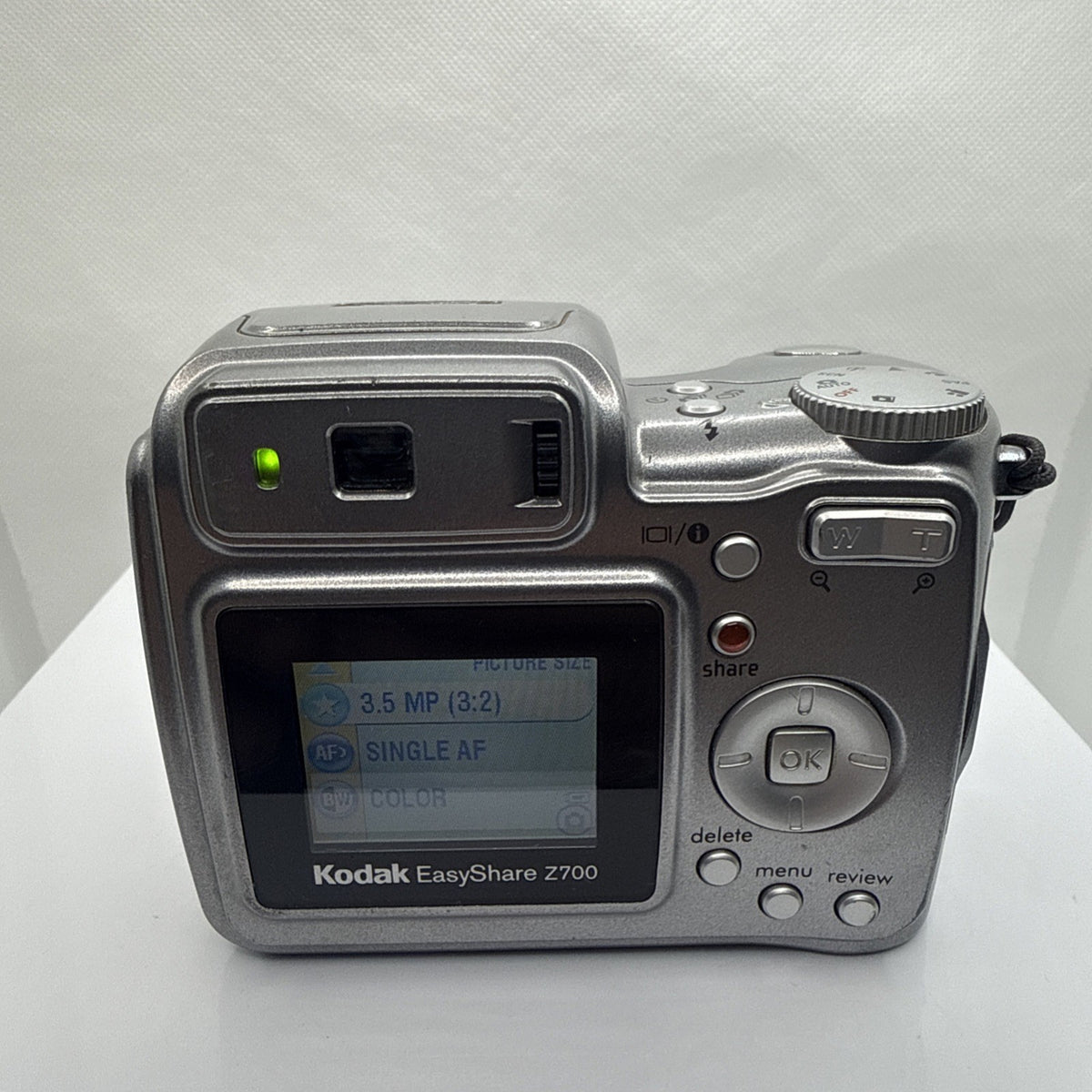 Kodak EasyShare Z700 Digital Camera 4MP Tested Working Full Kit Ready To Use!