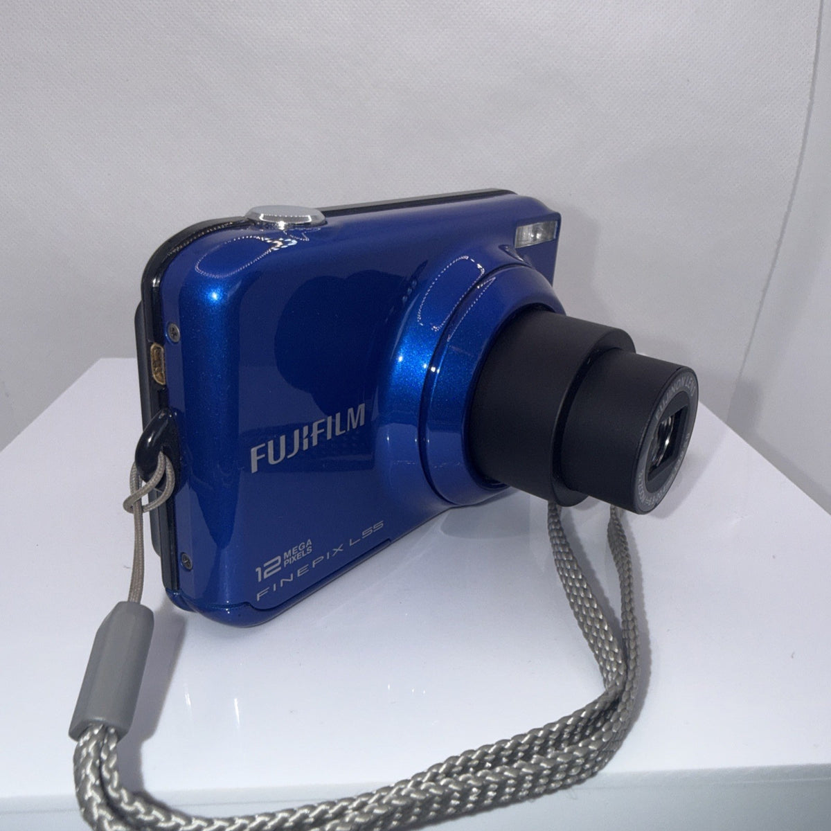 Fujifilm Digital Camera FinePix L55 12MP Tested Working Full Kit 🔋 UK🔌 4GB SD