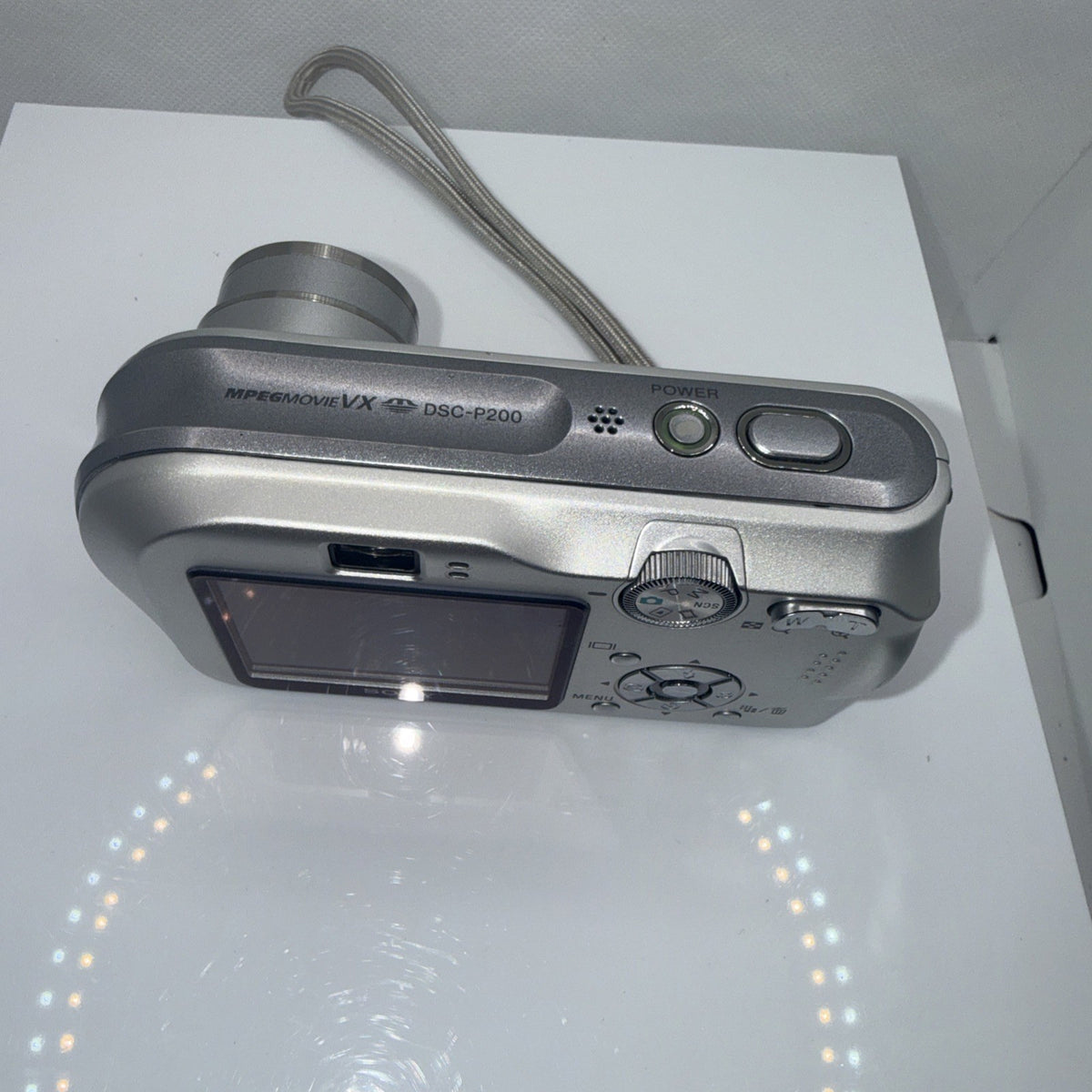 Digital Camera Sony Cyber-shot DSC-P200 7.2MP Tested - Full Kit Ready To Use!