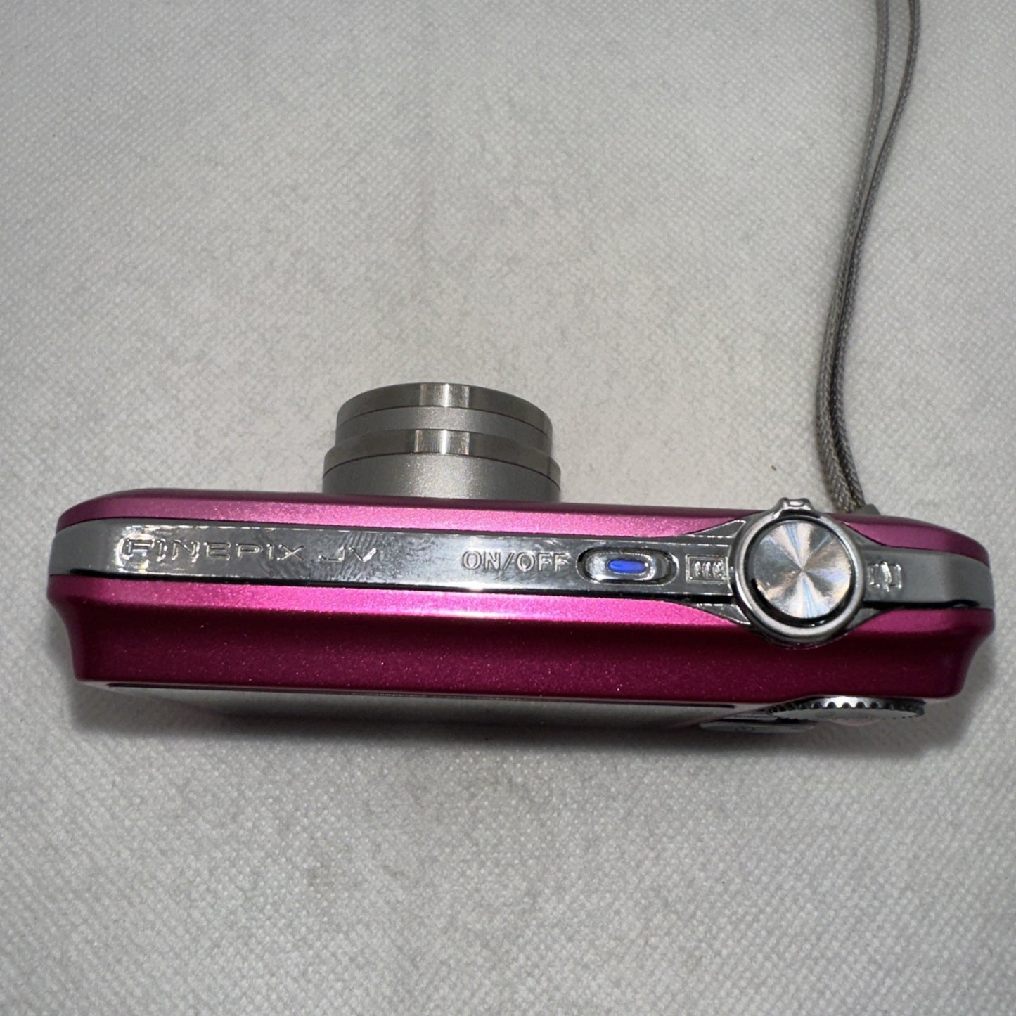 Fujifilm Digital Camera FinePix JV110 12.0MP Pink Tested + Charger Battery 16GB5