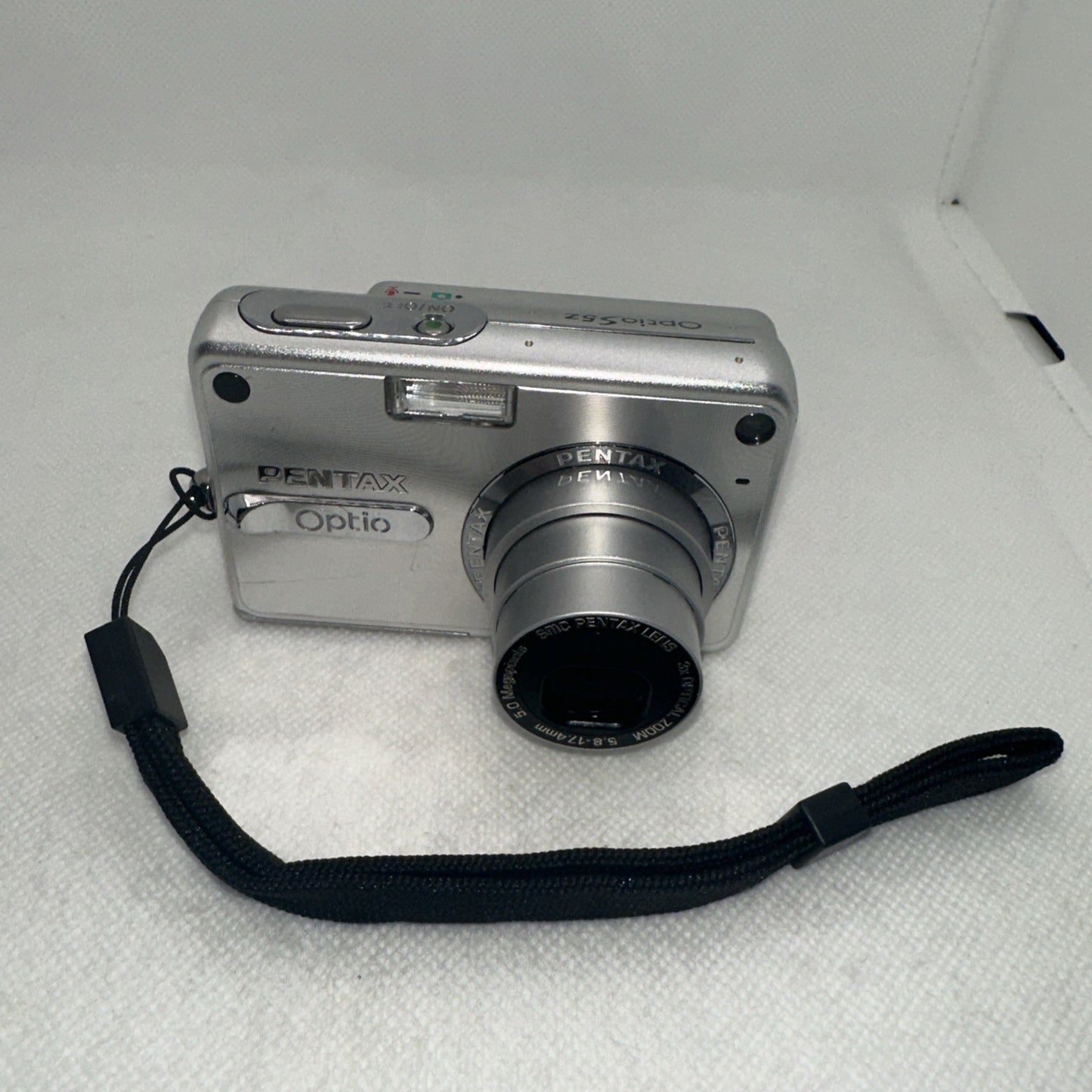 Pentax Optio S5Z 5.0MP Compact Digital Camera Tested Plus Charger Battery 2GB SD2