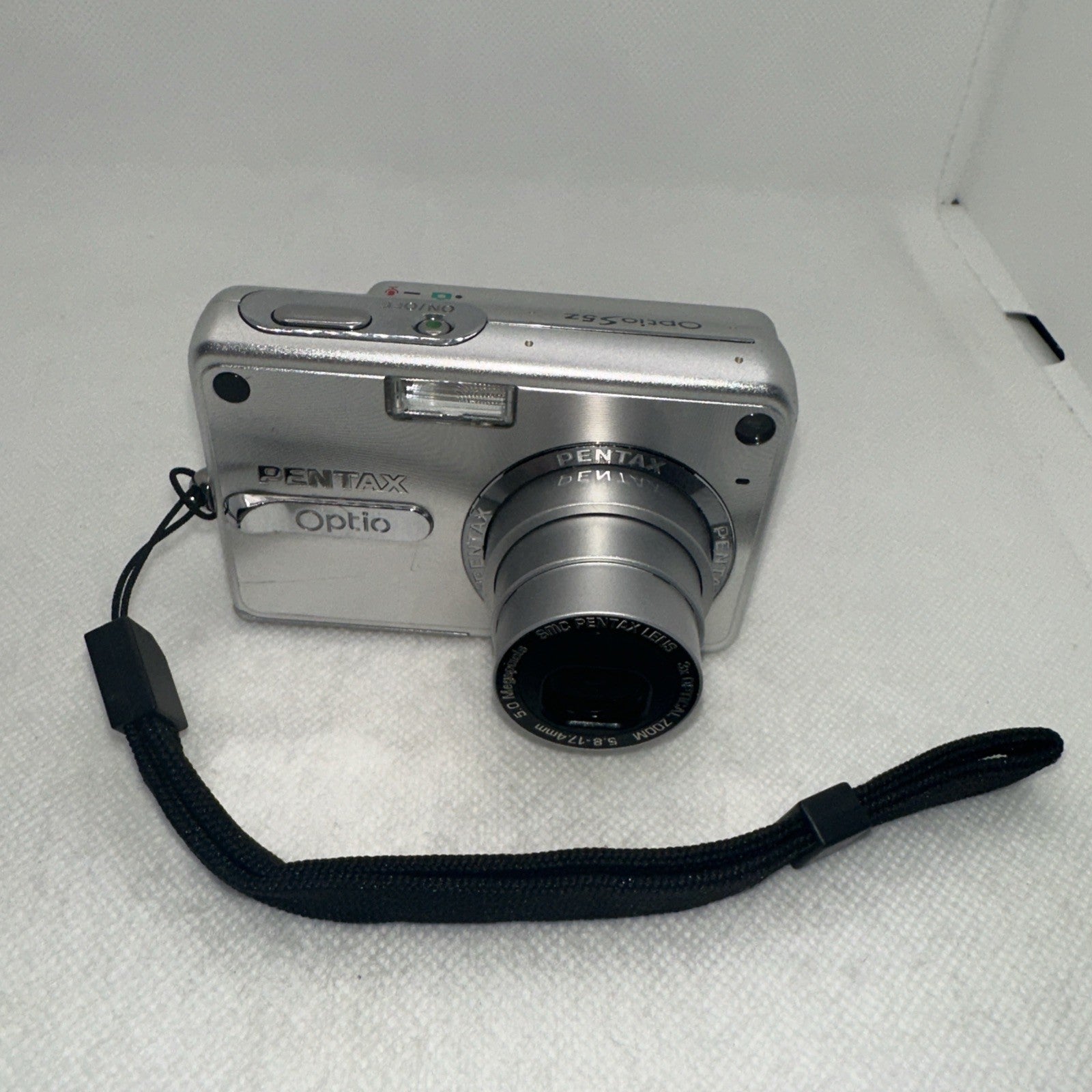 Pentax Optio S5Z 5.0MP Compact Digital Camera Tested Plus Charger Battery 2GB SD2