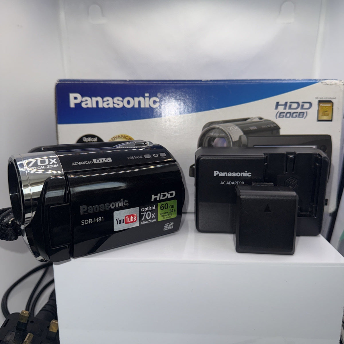 Panasonic SDR-H81 HDD Digital Camcorder 60GB Boxed + Accessories Full Kit VGC
