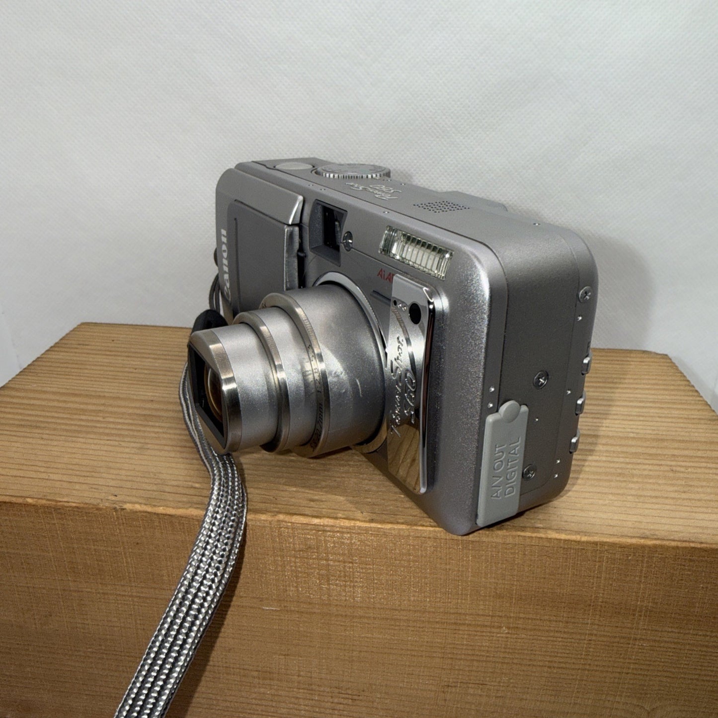 Canon PowerShot S60 Digital Camera 5MP Tested + Charger Battery Memory VGC