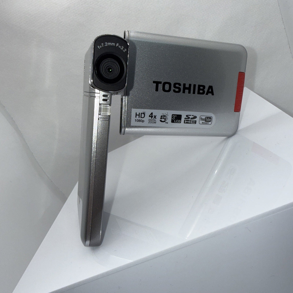 Toshiba Camileo S20 Compact HD Video Camcorder Tested Full Working Set 4GB Case