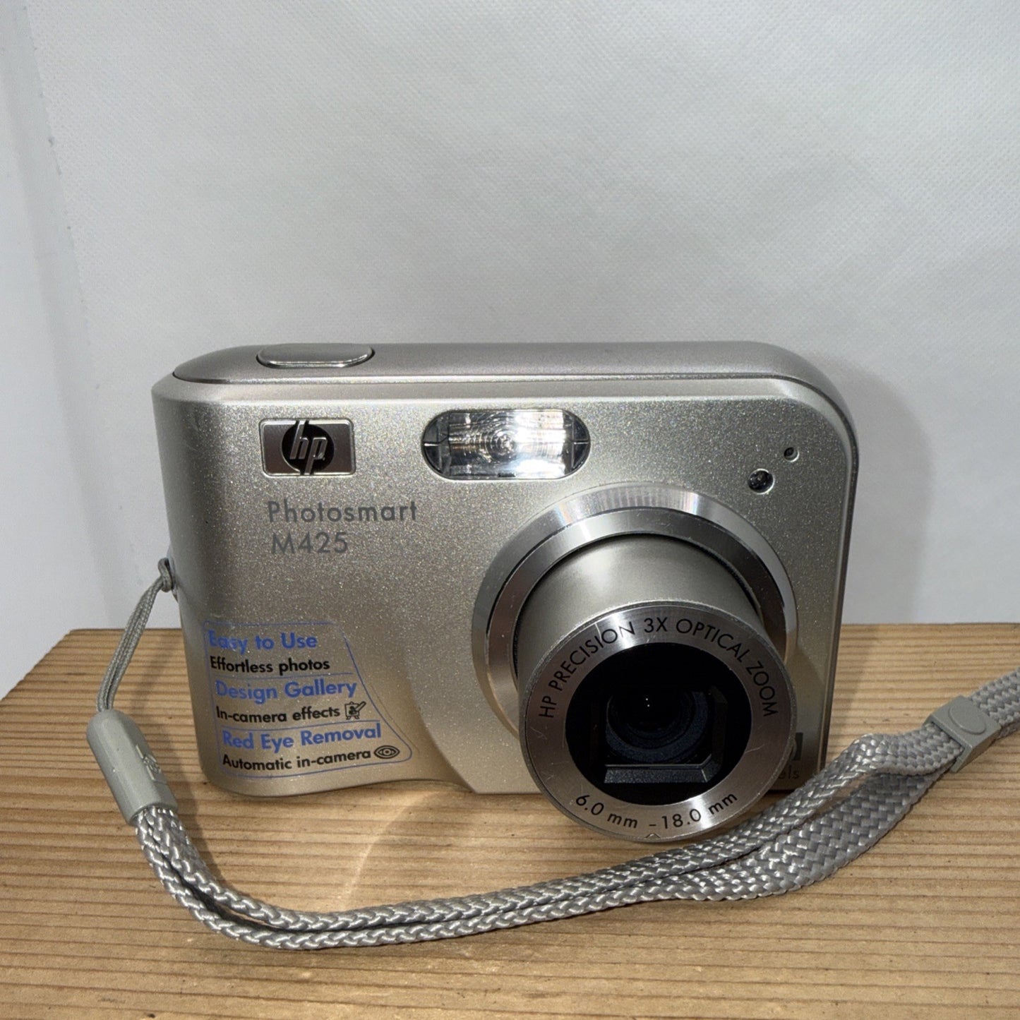 HP Photosmart M425 5MP CCD Sensor Digital Camera Tested + 2GB SD Memory Card Y2K