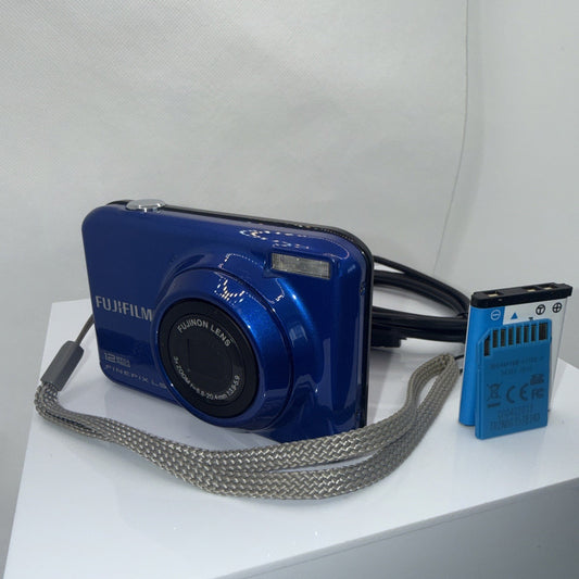 Fujifilm Digital Camera FinePix L55 12MP Tested Working Full Kit 🔋 UK🔌 4GB SD