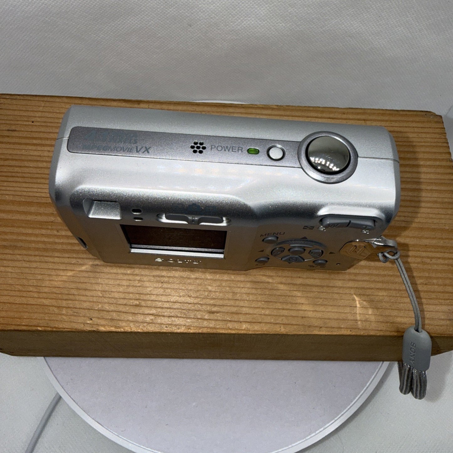 SONY Cyber-shot DSC-S40 4.1 MP Digital Camera Tested Working + Accessories