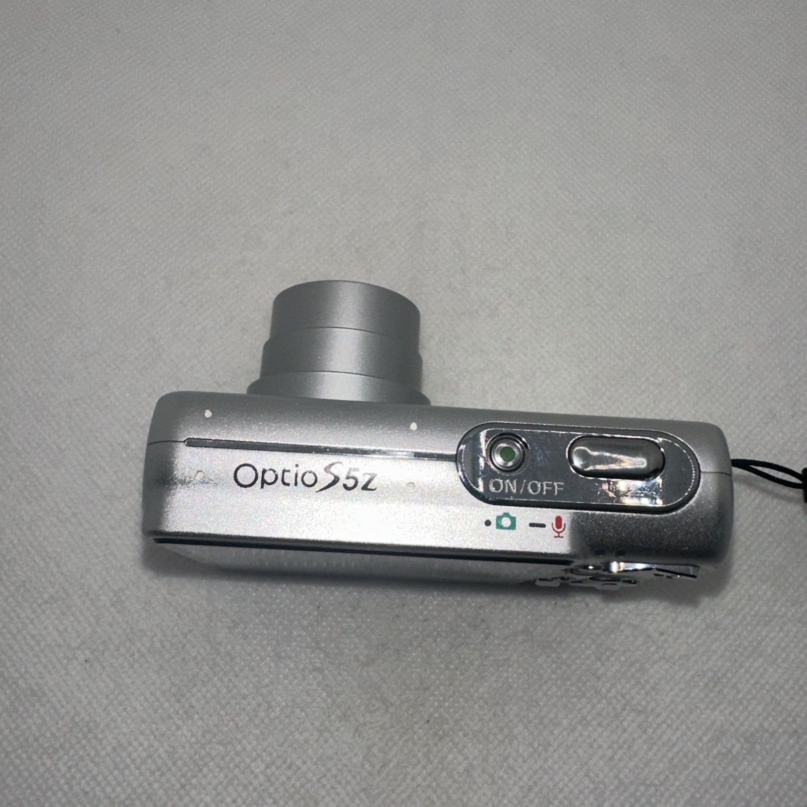 Pentax Optio S5Z 5.0MP Compact Digital Camera Tested Plus Charger Battery 2GB SD5