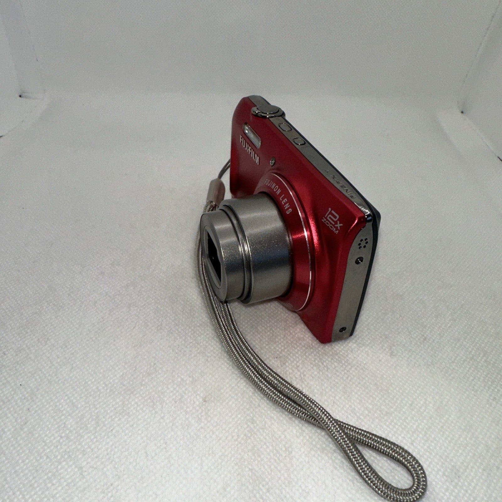 Fujifilm Digital Camera FinePix T500 16.0MP Red Tested + Charger Battery 16GB SD3