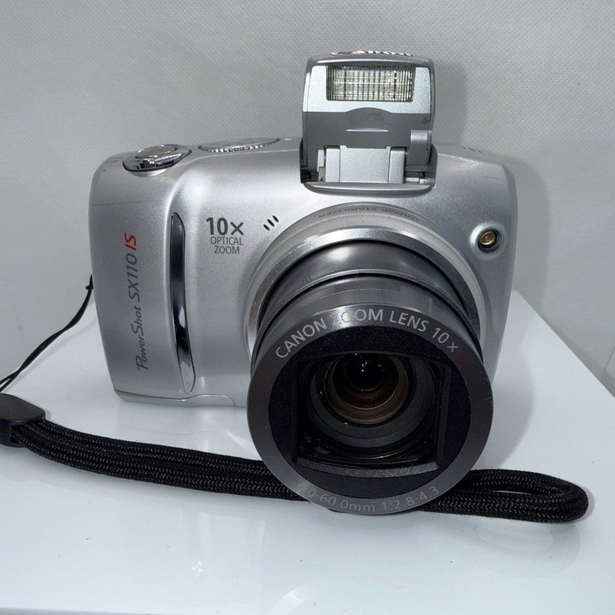 Canon PowerShot SX110 IS 9.0MP Digital Camera Tested + Charger Battery 4GB SD