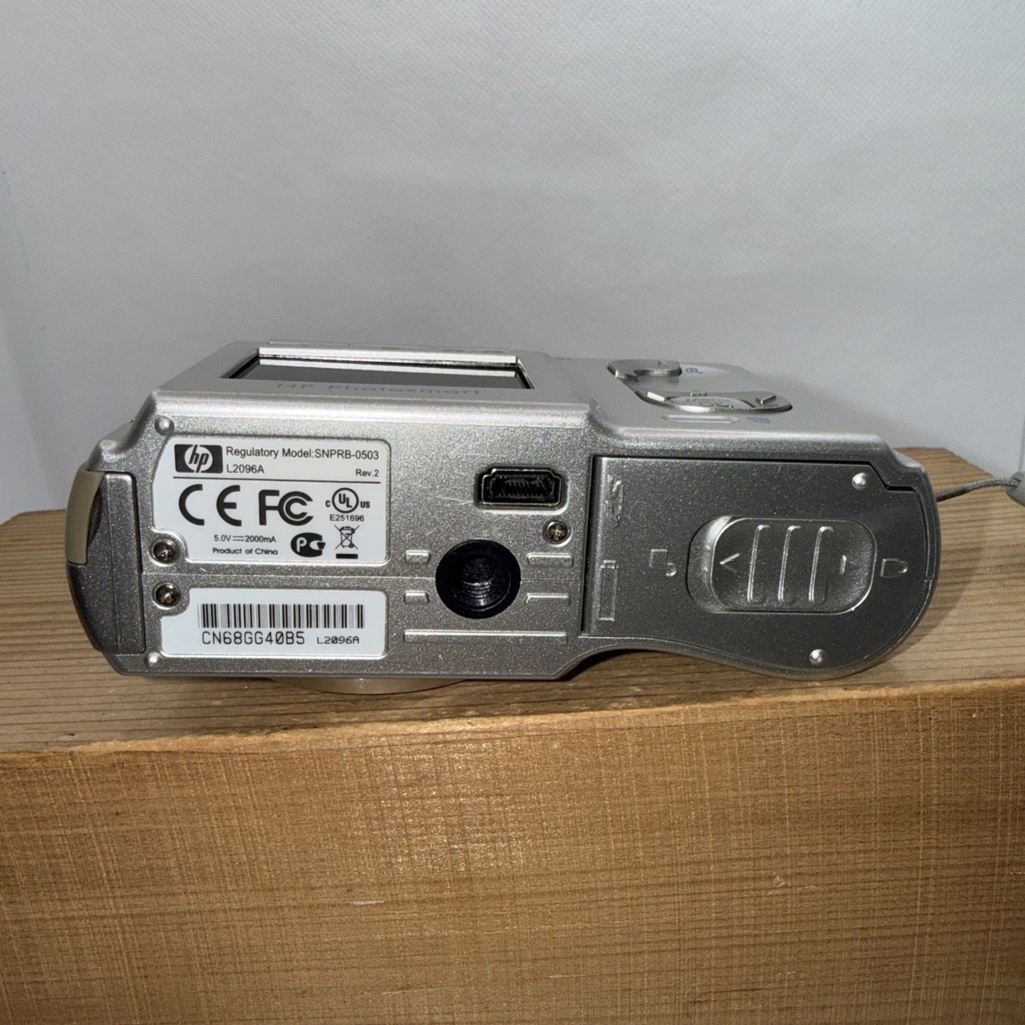HP Photosmart M425 5MP CCD Sensor Digital Camera Tested + 2GB SD Memory Card Y2K