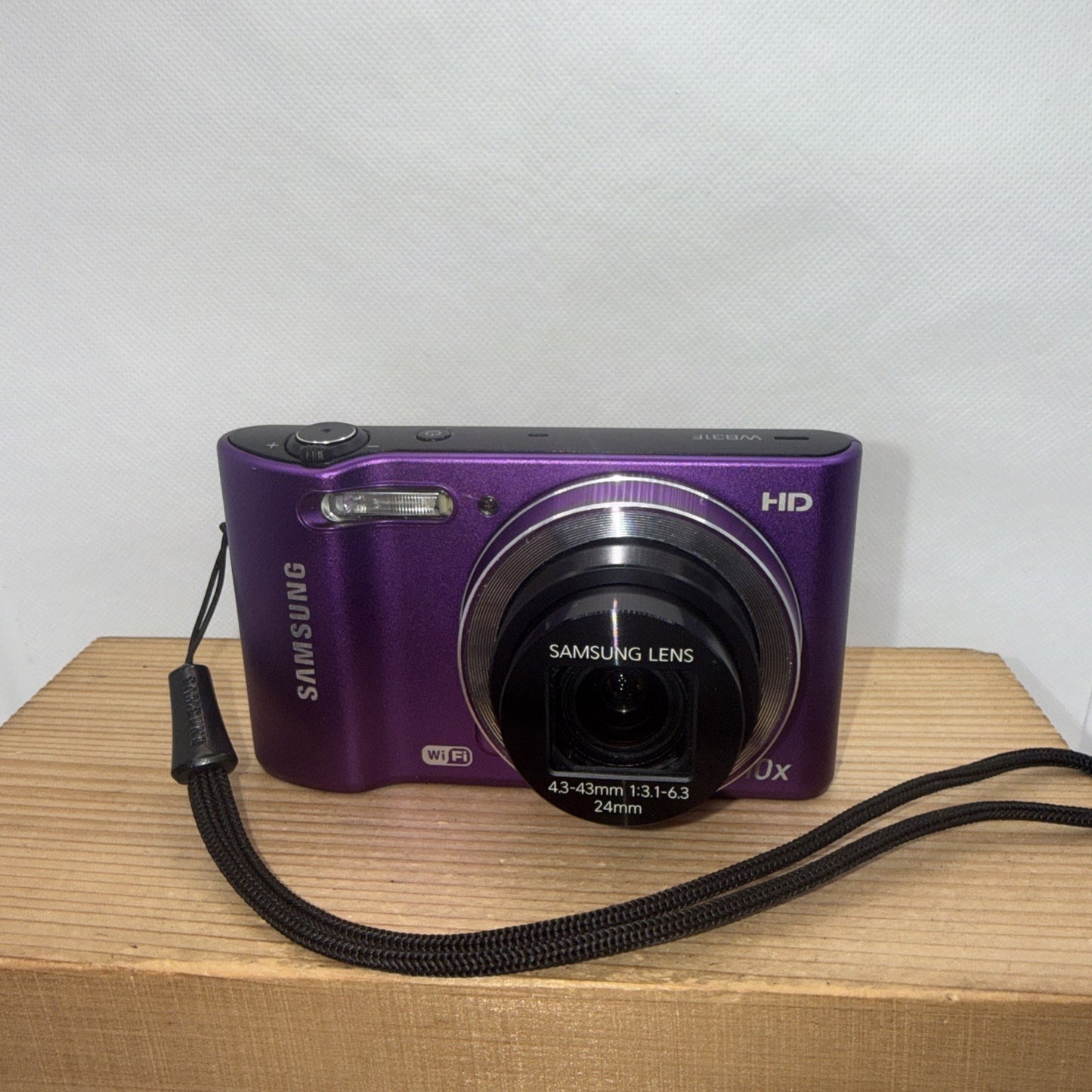 Samsung WB31F 16.2MP Digital Camera Tested Purple + Charger Battery 2GB SD Card