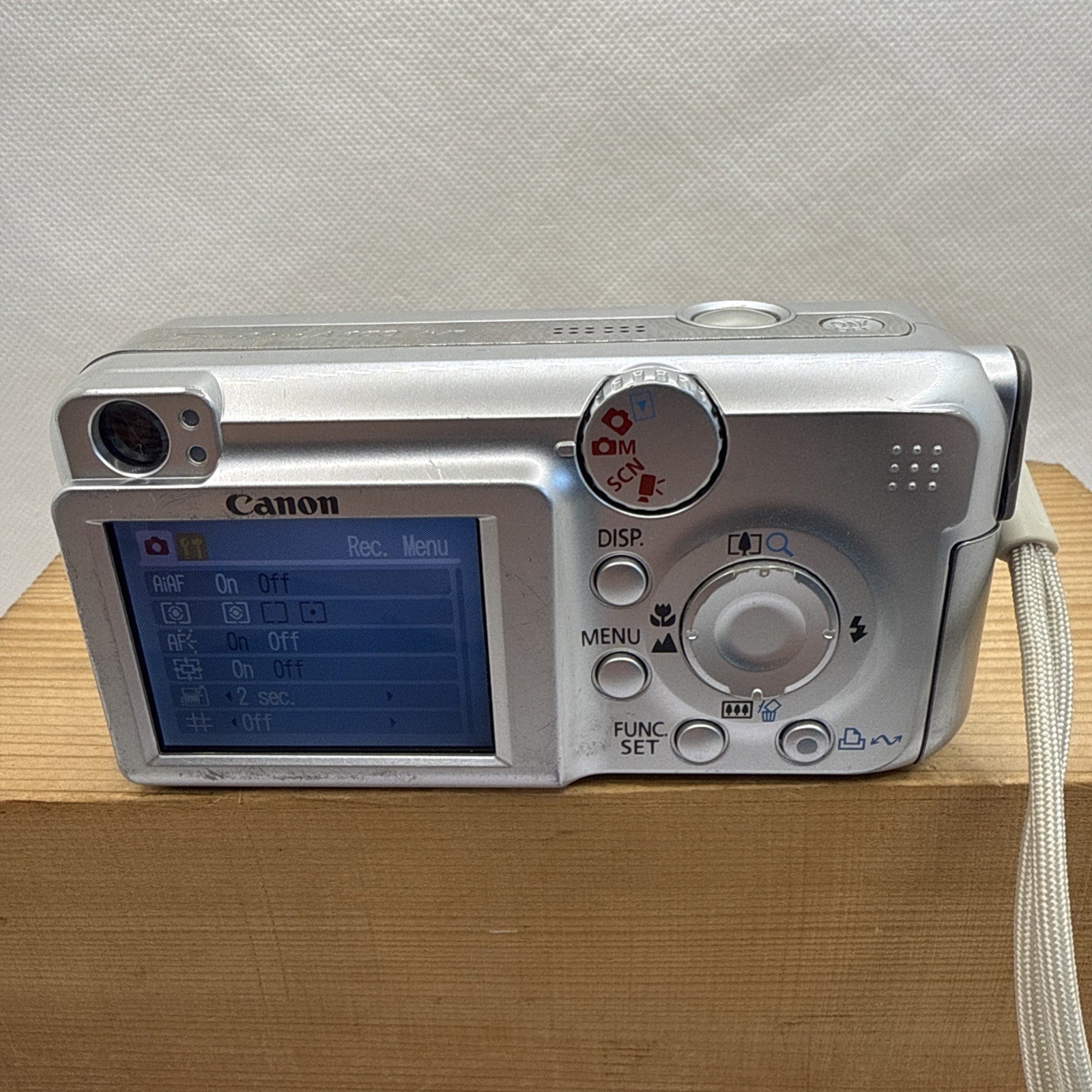Canon PowerShot A460 Digital Camera 5MP Tested Working + Case 4GB SD & Free Gift3