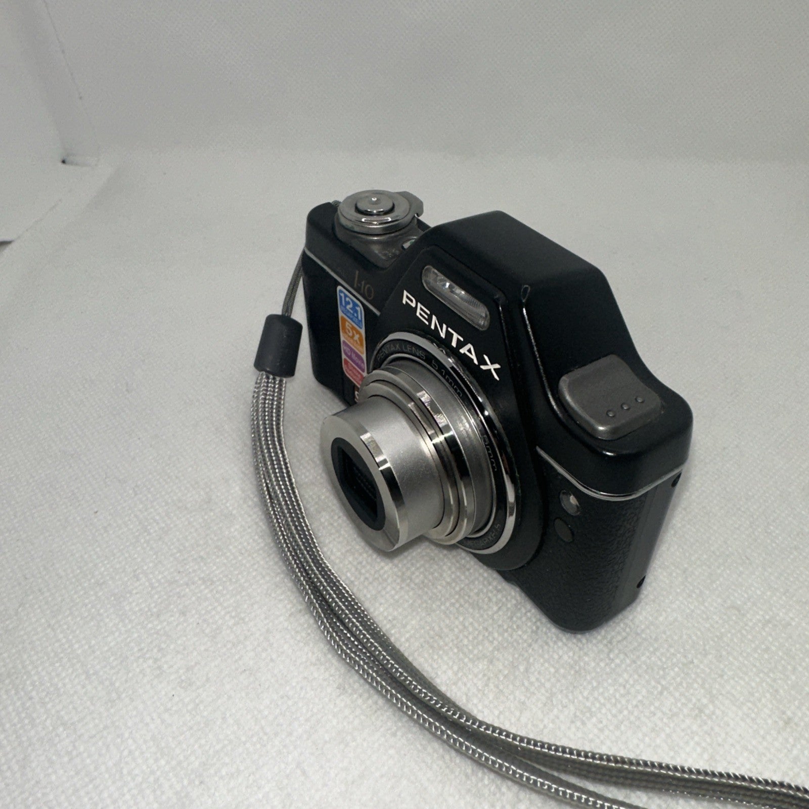 Pentax Optio I-10 12.1MP Digital Camera Tested Boxed Plus Charger Battery 4GB SD3