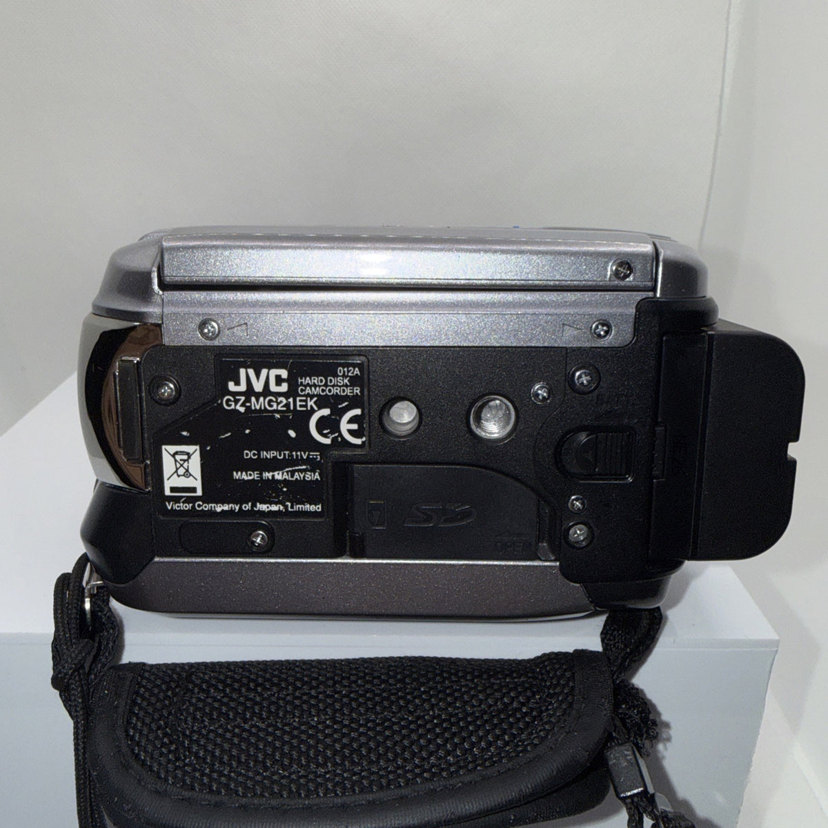 JVC Everio GZ-MG21EK 20GB HDD Camcorder Tested + Charger Battery Case 4GB SD