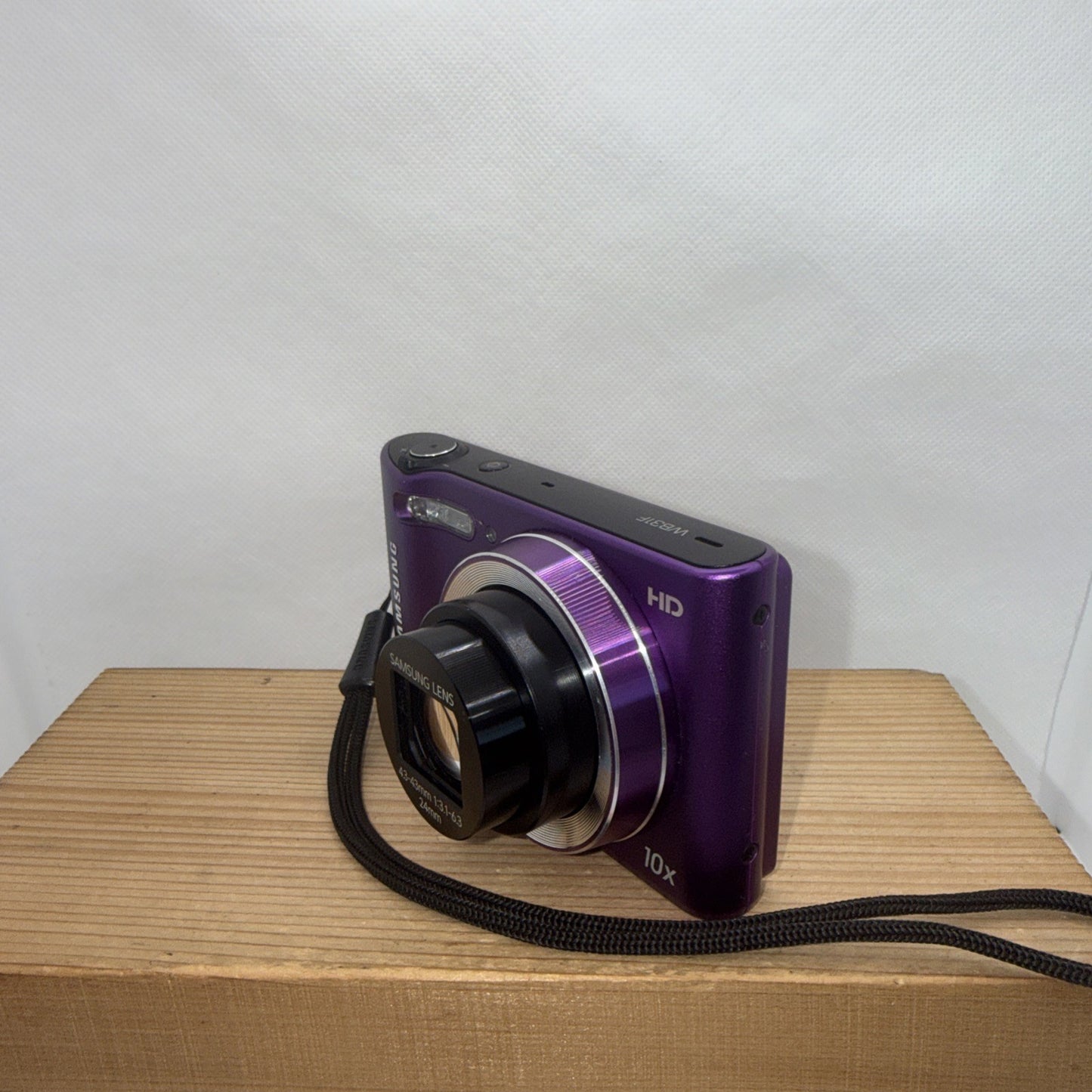 Samsung WB31F 16.2MP Digital Camera Tested Purple + Charger Battery 2GB SD Card