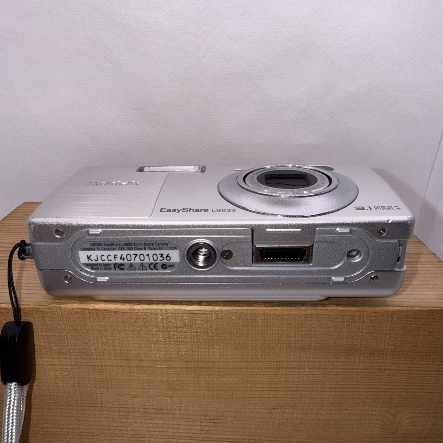 Kodak Digital Camera EasyShare LS633 3.1MP Tested + Charger Battery 1GB SD Card