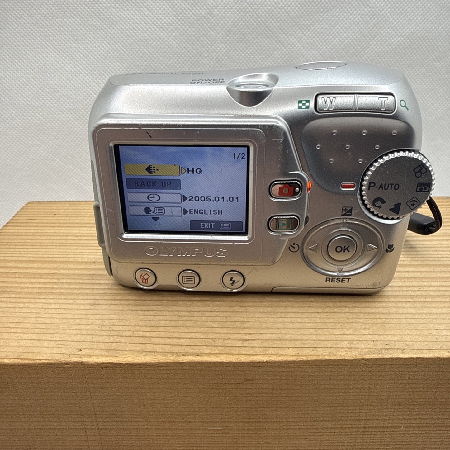 Olympus FE-100 4MP Digital Camera Tested + 1GB SD Memory Card & USB Cable