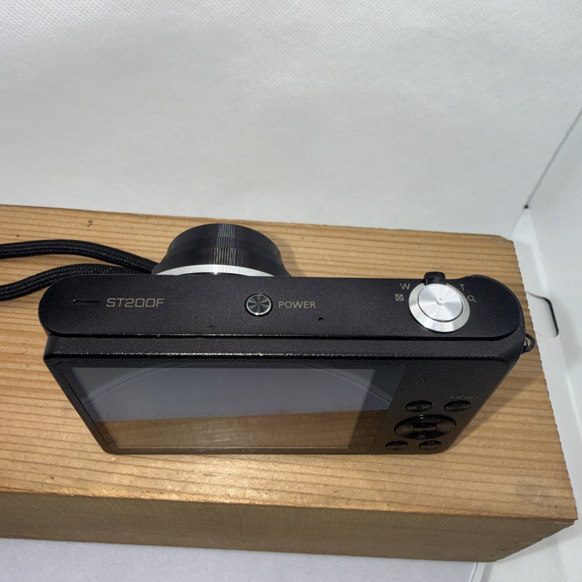 Samsung ST200F 16.1MP Digital Camera Tested Working + Charger Battery 2GB Card