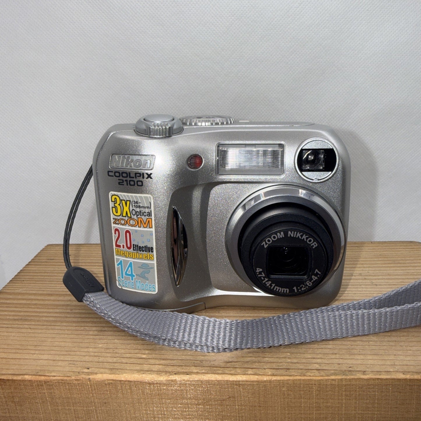 Nikon Coolpix 2100 Digital Camera 2.0MP Boxed Tested + Accessories VGC Retro Y2K