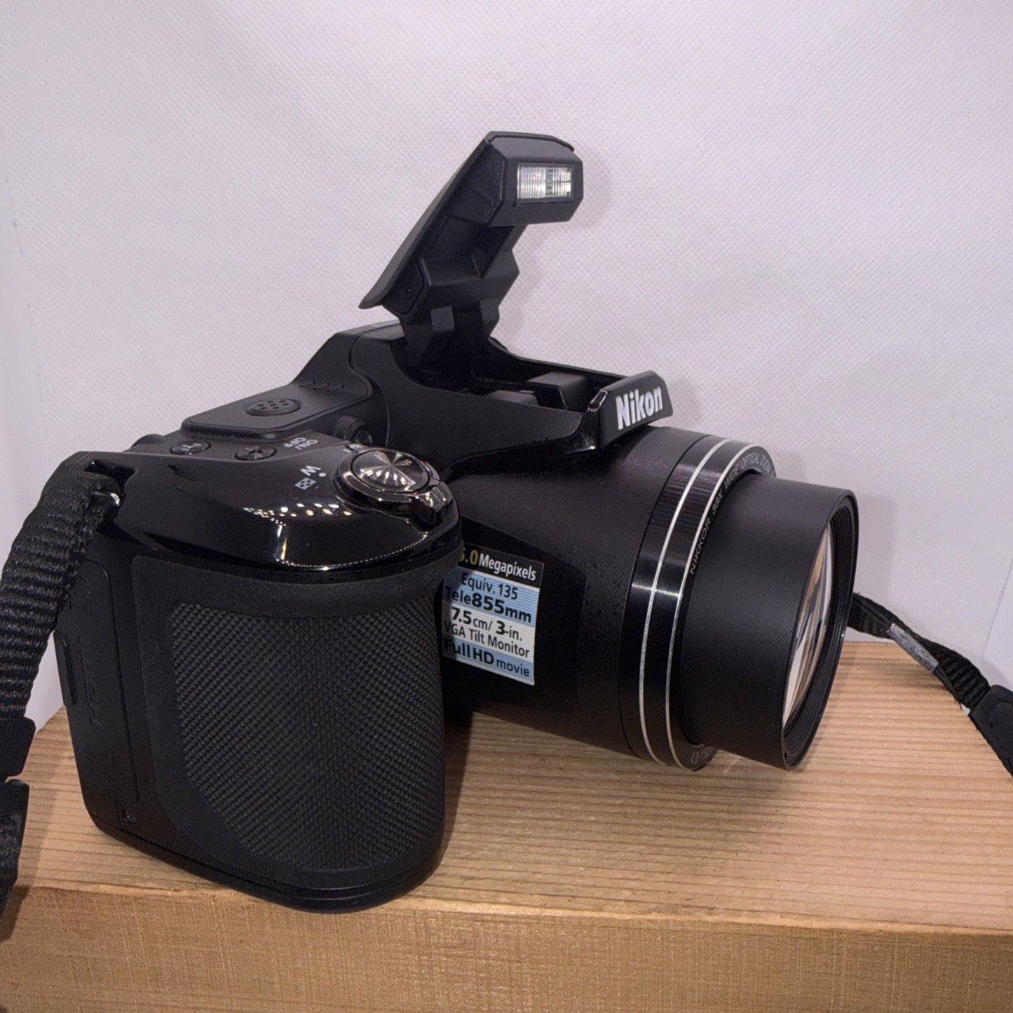 Nikon COOLPIX L840 Digital Bridge Camera 16MP 38x Optical Zoom Full HD Tested