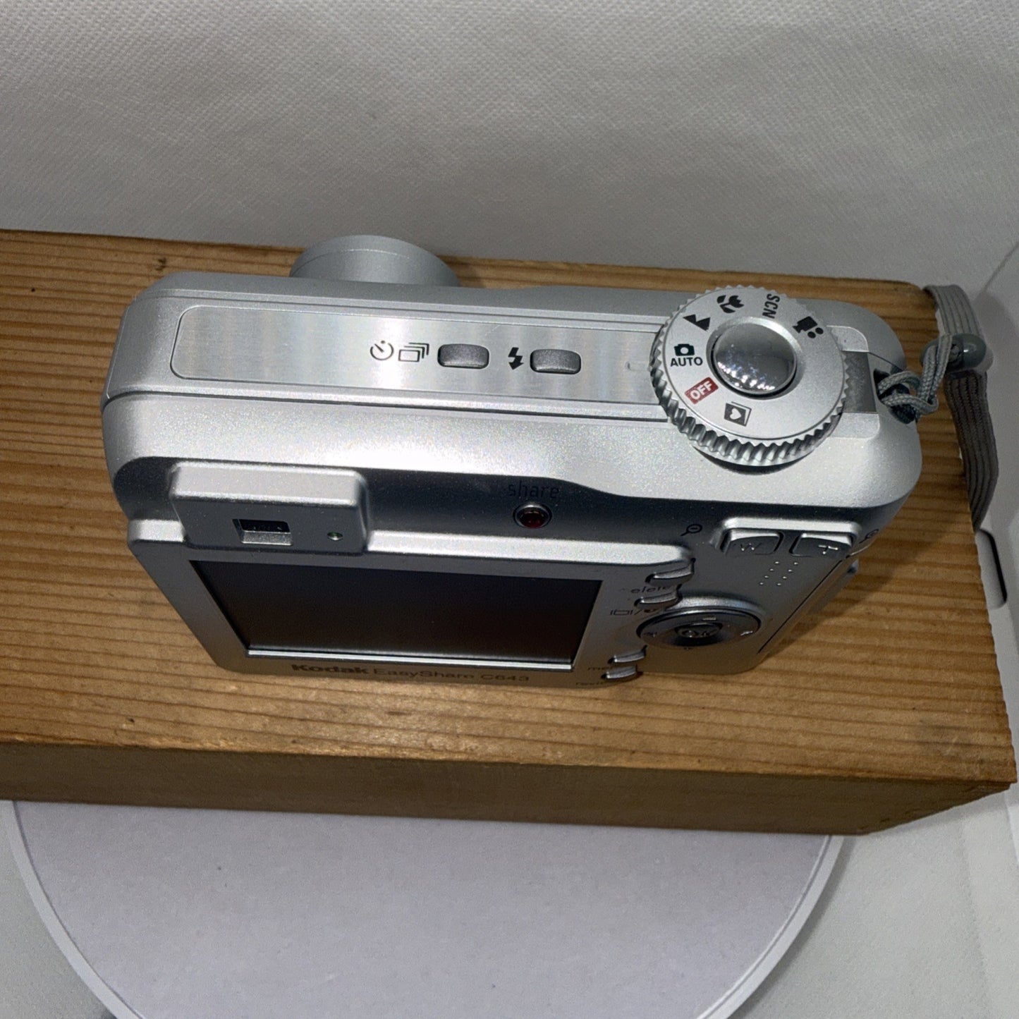 Kodak EasyShare C643 Digital 6.1MP Camera Tested Working Plus 2GB SD Memory Card