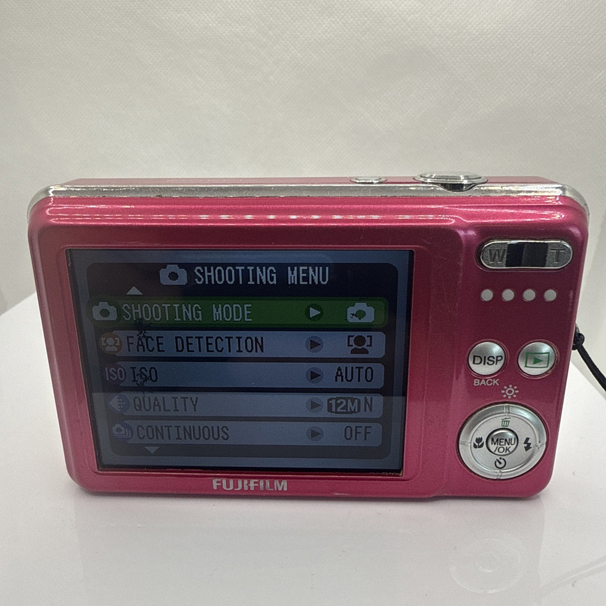 Fujifilm FinePix J30 Digital Camera 12.2 MP Pink *Tested Some Dead Pixels*