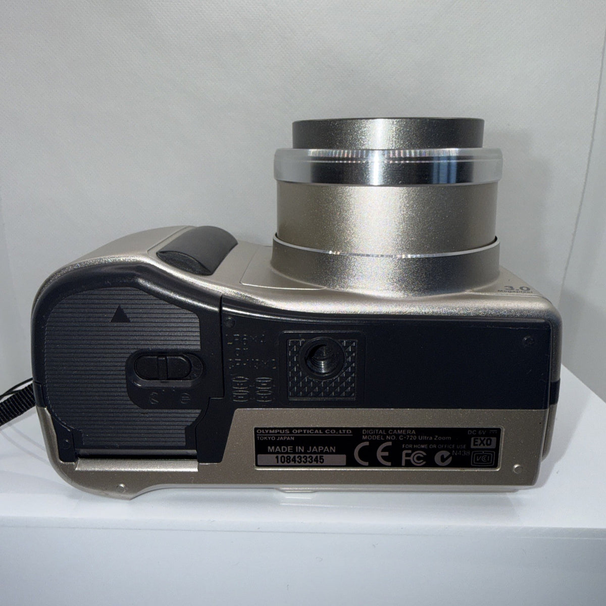 Digital Camera Olympus Camedia C-720 3MP Tested Working Full Kit Ready To Use