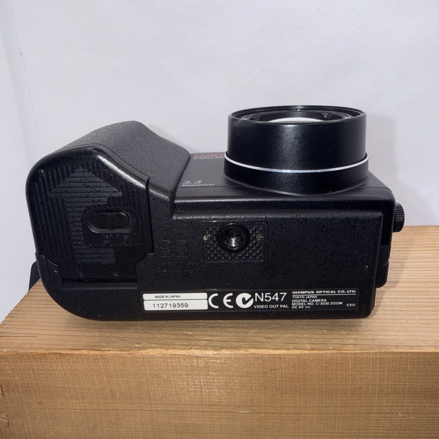 Olympus Camedia C3030 Zoom Digital Camera 3.3MP - 3x Zoom Working Bundle Retro