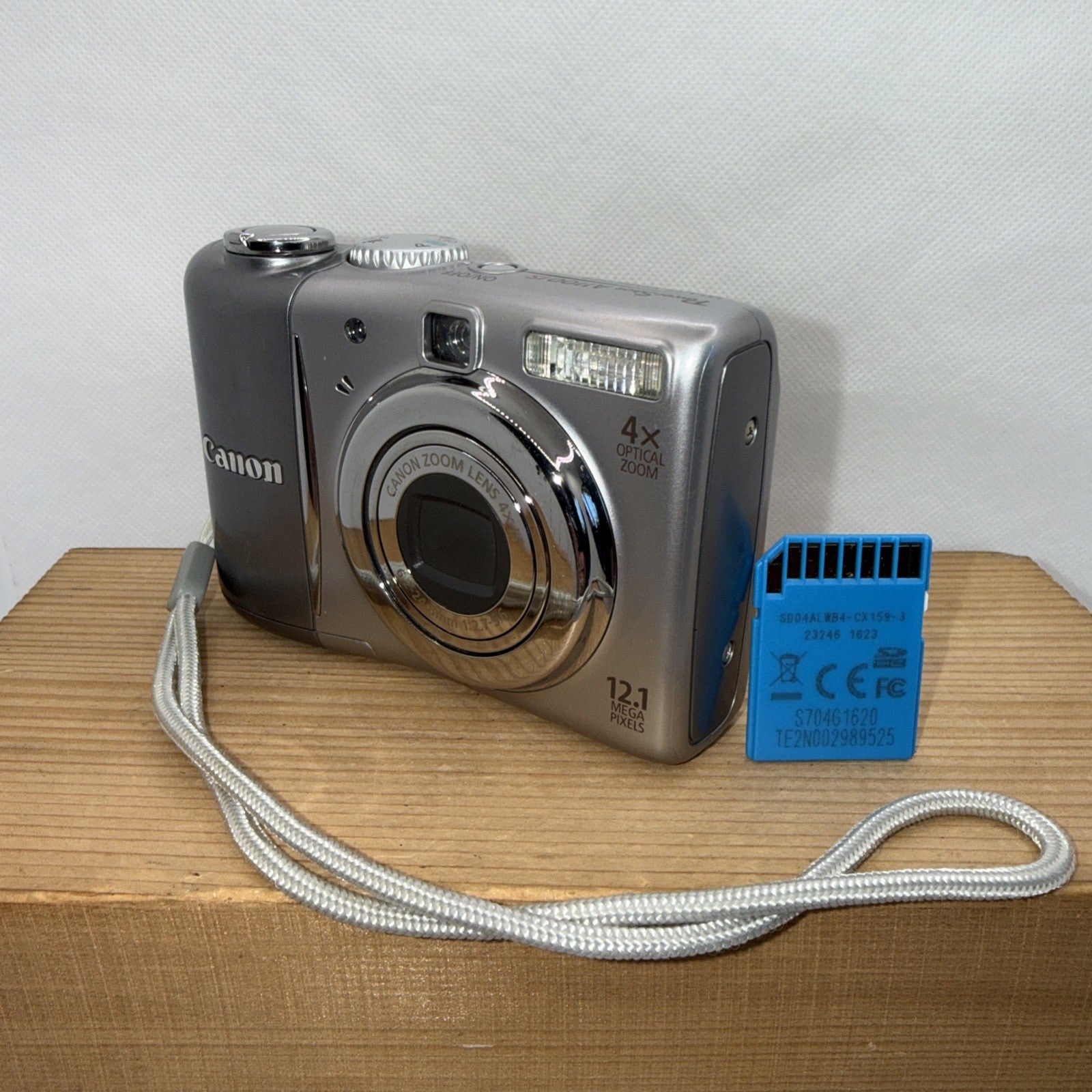 Canon PowerShot A1100 IS 12.1MP Digital Camera Tested + 4GB SD Card & Free Gifts0