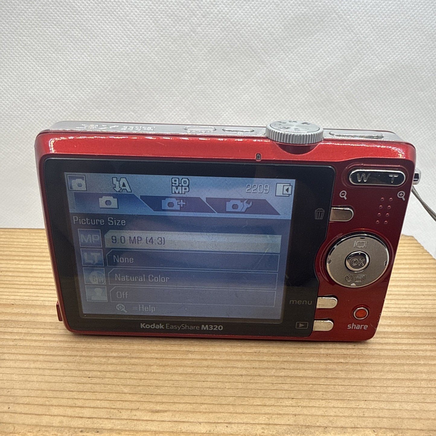 Kodak EasyShare MD1063 10.3MP Digital Camera Tested + Charger Battery 4GB SD