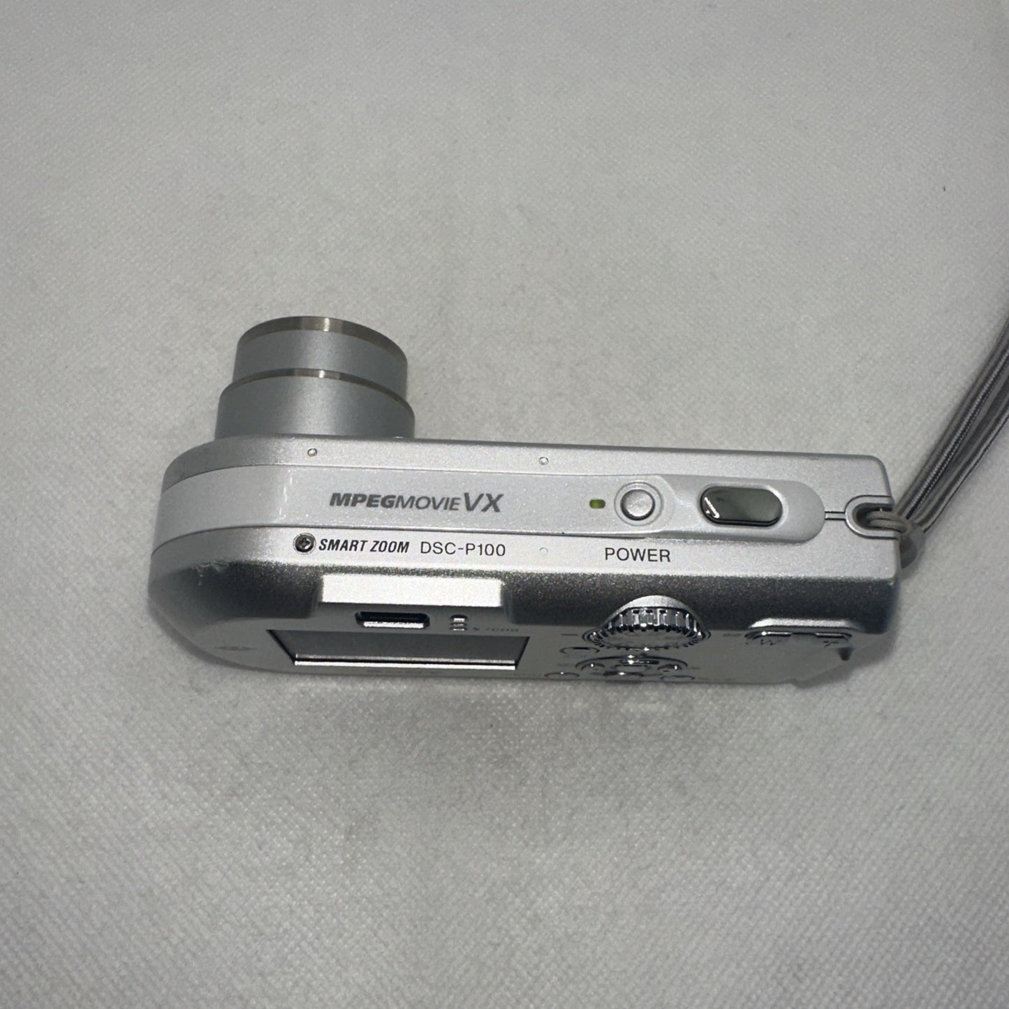 Sony Cybershot DSC-P100 5MP Digital Camera Tested + Charger Battery Memory Case5