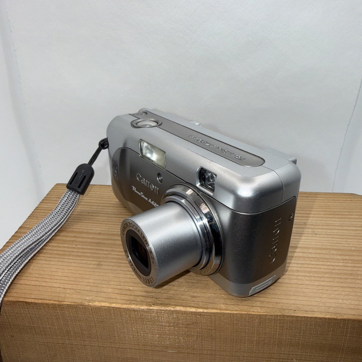 Canon PowerShot A420 Digital Camera 4MP Tested Working + Memory Case Bundle3