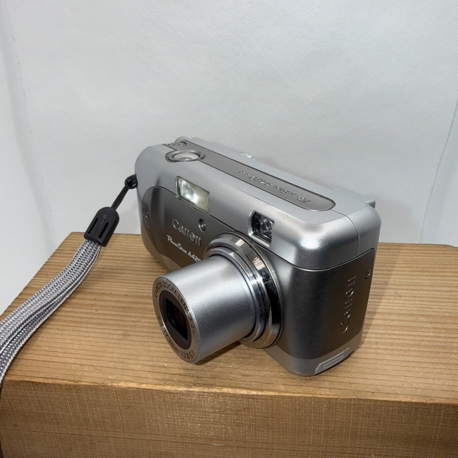 Canon PowerShot A420 Digital Camera 4MP Tested Working + Memory Case Bundle3