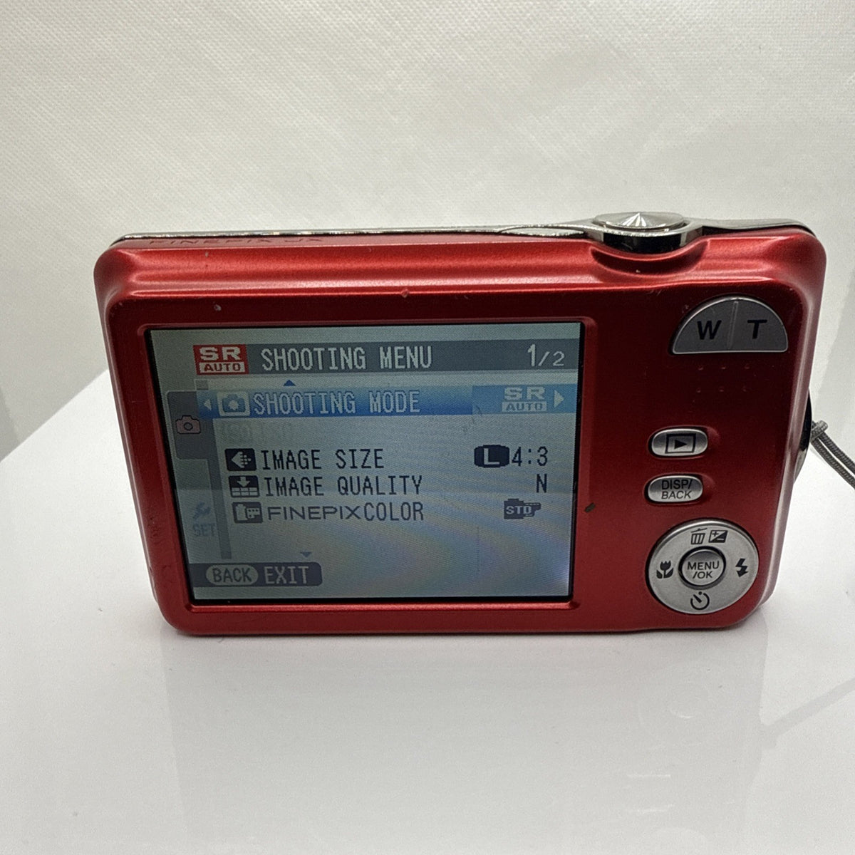 Fujifilm FinePix JX420 Digital Camera 16MP Tested Lens Flaps Missing - Working