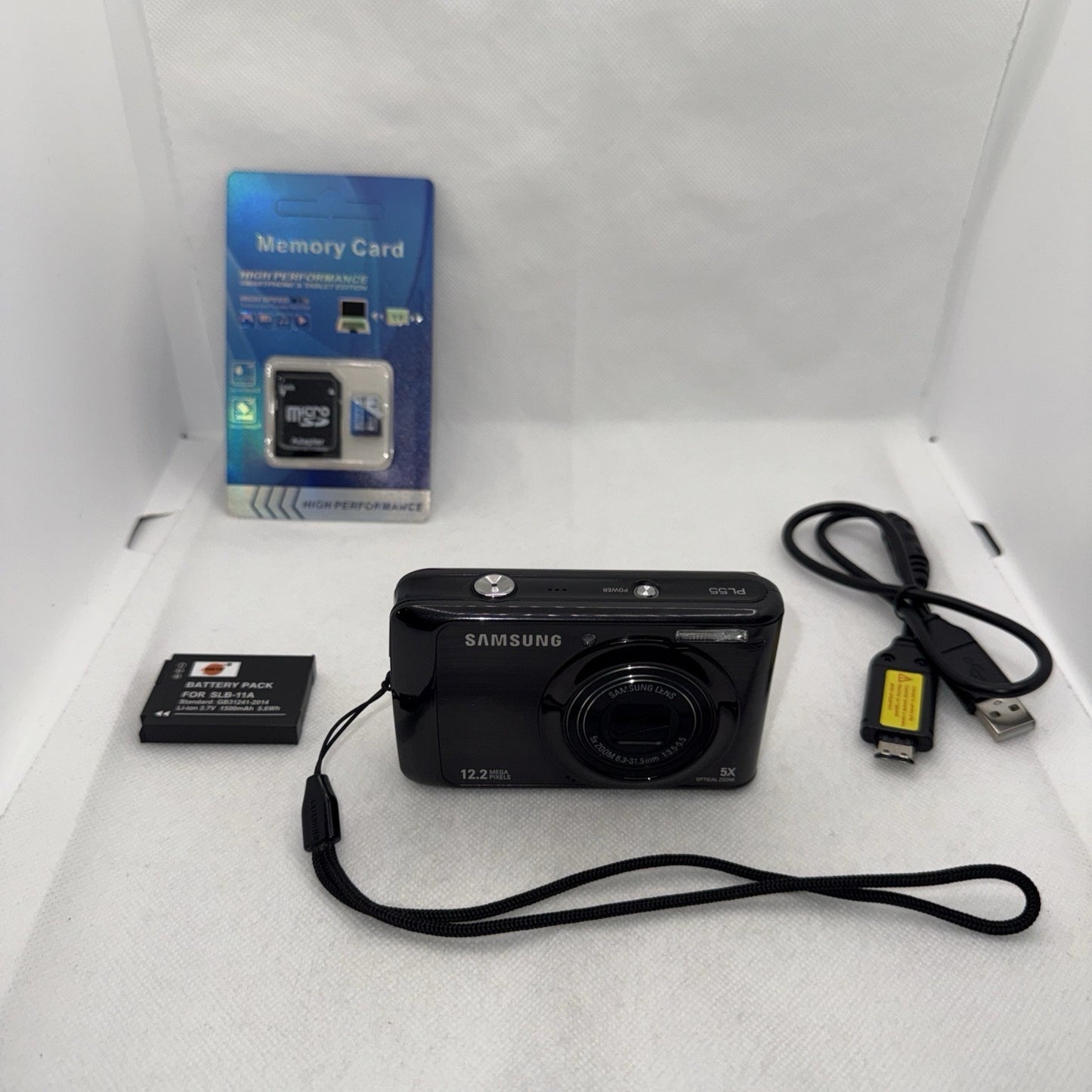 Samsung Digital Camera PL55 12.2MP Tested Some Debris In Lens But Works Fine0