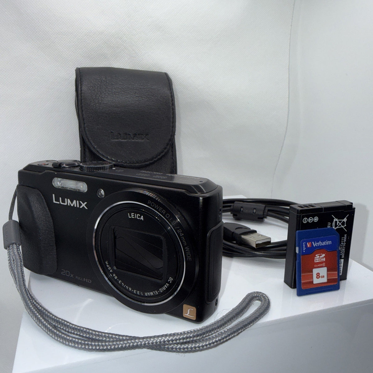 Panasonic Lumix DMC-TZ40 Digital Camera Tested Working Full Kit Ready To Use