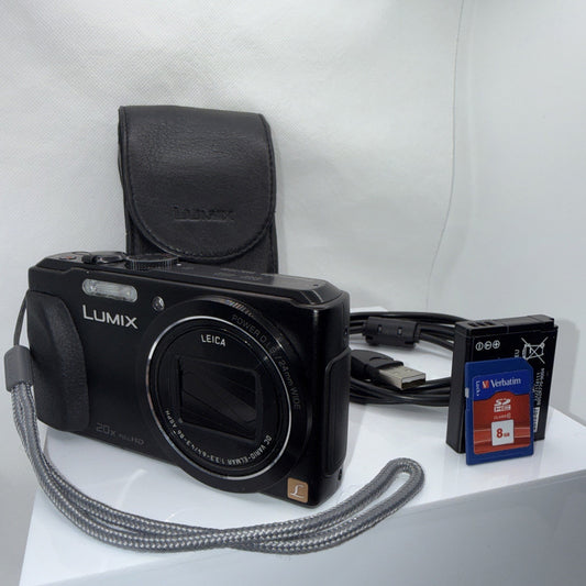 Panasonic Lumix DMC-TZ40 Digital Camera Tested Working Full Kit Ready To Use