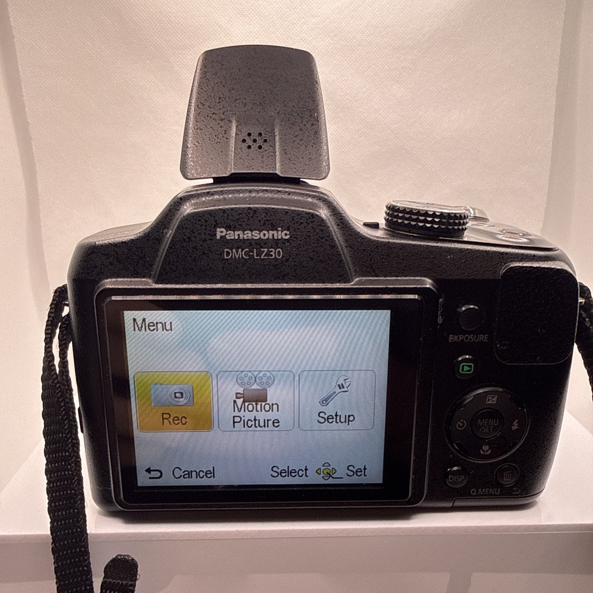 Panasonic Lumix DMC-LZ30 16.1MP Digital Camera Tested + Charger Battery 4GB SD